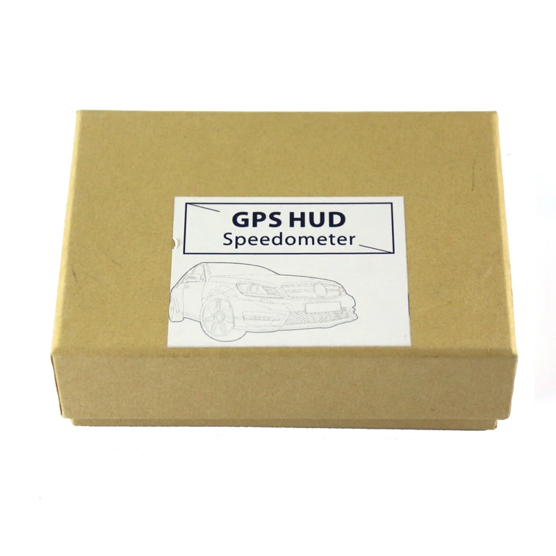 Автомобильный HUD gps Спидометр дисплей км/ч и ч/ч превышение скорости Предупреждение лобового стекла сигнализация дисплей автомобиля