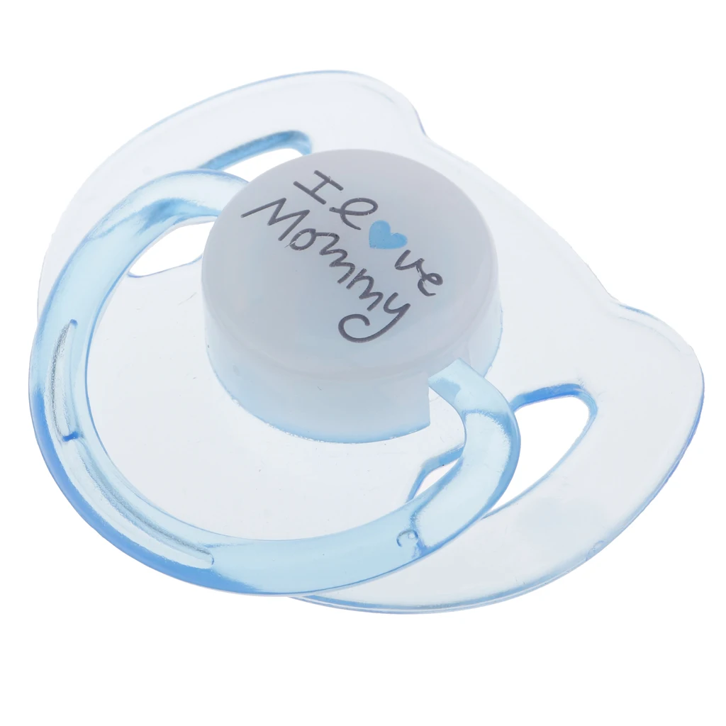 Dummy Pacifier (with Magnet) for Reborn Baby Toddler Dolls, ABS Plastic