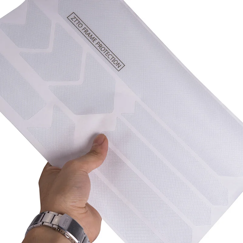 

JULYHOT 3D MTB Mountain Bike Scratch-Resistant Protect Frame Protector Sticker Road Bicycle Paster Guard Cover 1 Set