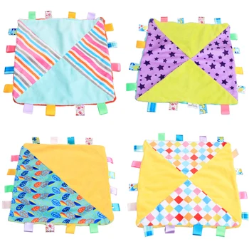 

Newborn Baby Appease Towel Calm Wipes Kids Infant Towel Blanket Cute Soft Square Doll Plush Toys Comforting taggies Blanket new