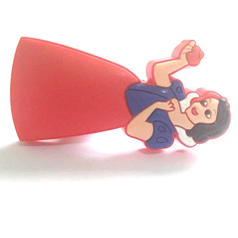 

New Cartoon Cabinet Knobs Kids Drawer Rubber Handles Closet Pulls Snow White Kindergarten Shake Handles ShoeBox Knobs Bars Pulls