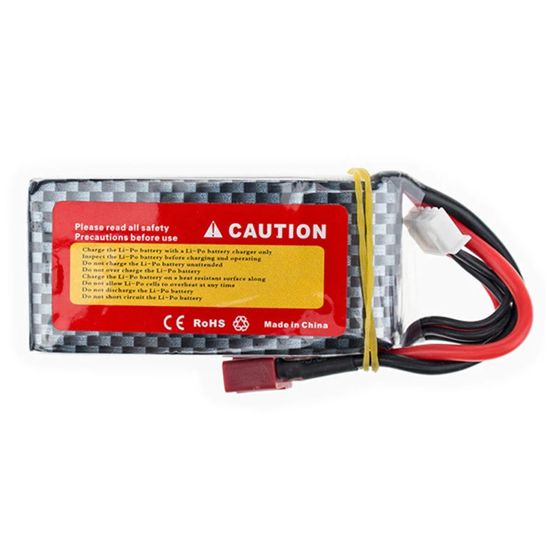 LiPo батарея 11 1 V 1500 Mah 3 S 40C MAX 60C T штекер с 3в1 Lipo зарядное устройство и кабель для