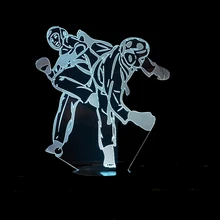 7 Color Change Touch Button 3D Martial Arts Shape Night Light LED Desk Lamp USB Taekwondo Lighting Fixture Xmas Decor Kids Gifts 7 Color Change Touch Button 3D Martial Arts Shape Night Light LED Desk Lamp USB Taekwondo Lighting Fixture Xmas Decor Kids Gifts