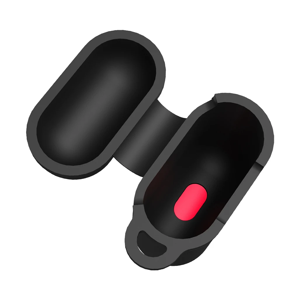 Silicone Case Earphones for Apple Airpods Bluetooth Wireless Earphone Anti-fall waterproof case Luminous Night (Just box)
