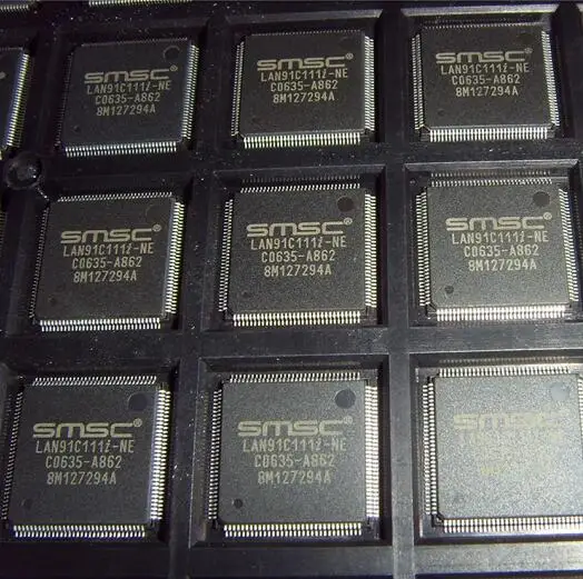 

2pcs/lot LAN91C111-NE LAN9IC111-NE LAN91C111 NE QFP NEW