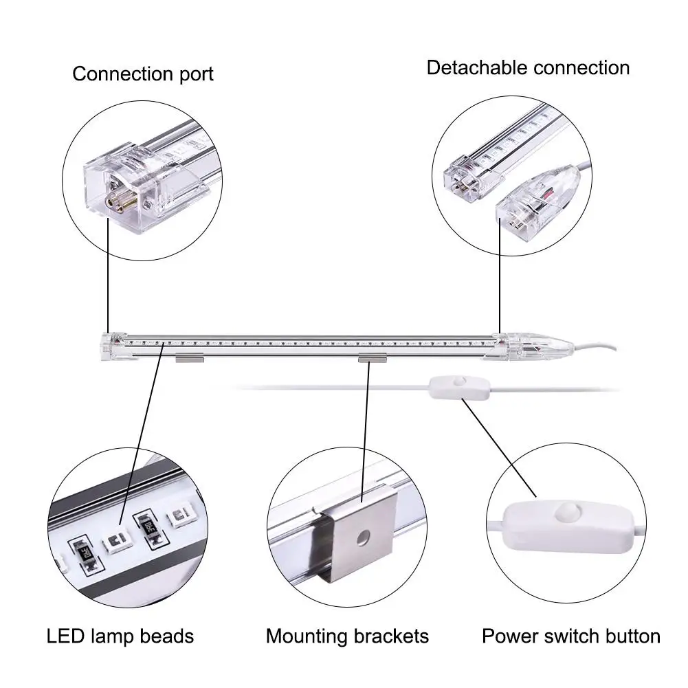 Kaigelin DJ оборудование LED UV черные осветительные приборы портативные 30 см