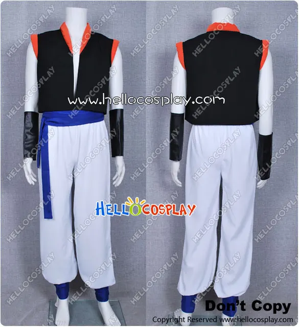 dbz dragon ball z gogeta cosplay costume h008 in anime costumes from