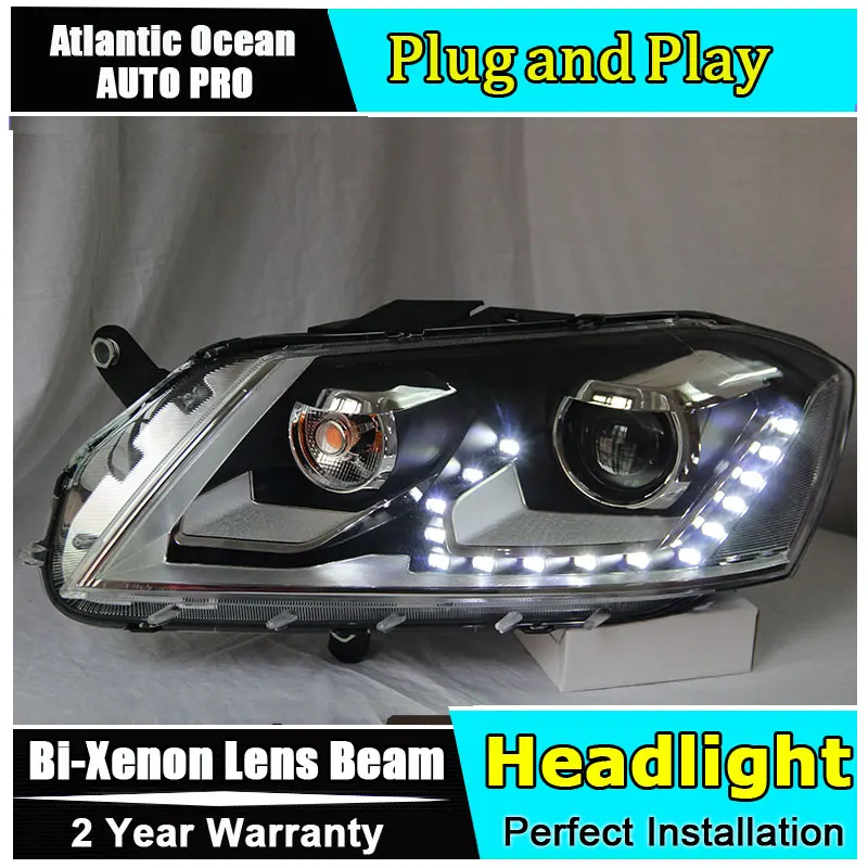 Vw B7 Headlights Full Led Left Side Drivers Headlight For Vw Passat B8