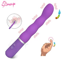 YAFEI 10 speed Realistic dildo Vibrator AV Magic Wand Massager Clitoral Stimulator Vaginal Masturbation Adult Sex toys for women