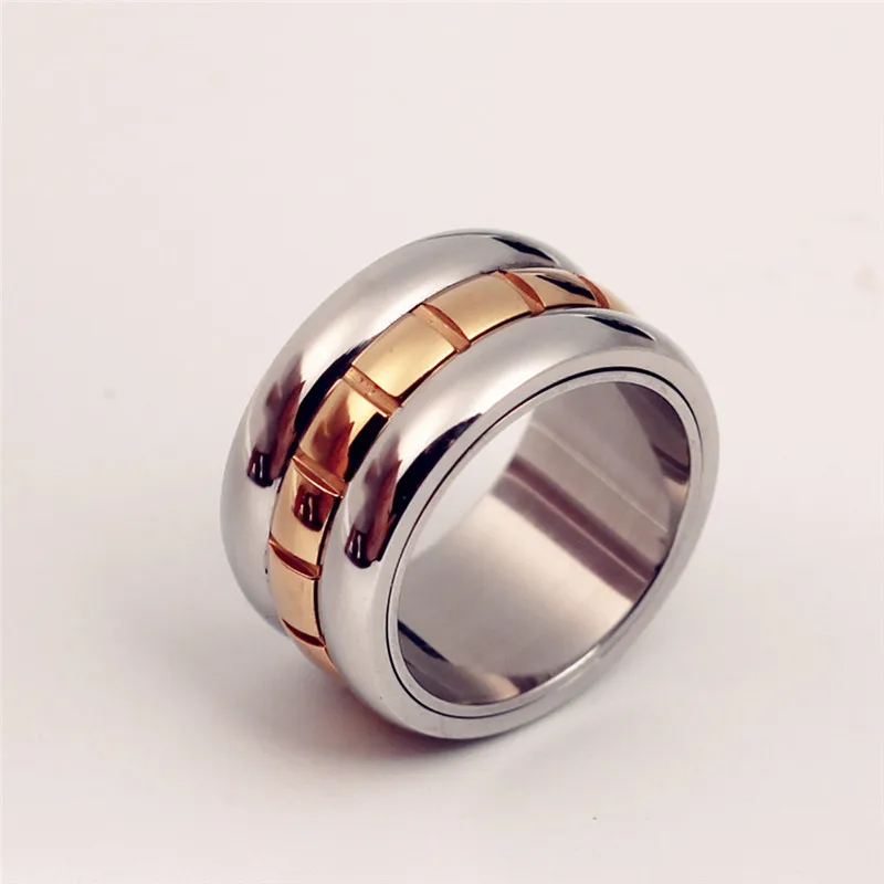 MOREDEAR Top Quality Famous Brand 12mm New Rotated Ring For Men Women Love Rings | Украшения и аксессуары