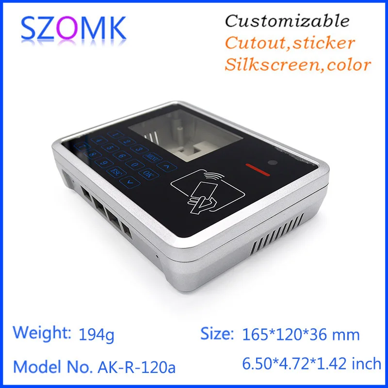 szomk plastic project box electrical plastic RFID enclosure box with keys keypad outdoor control enclosure LCD plastic case  (5).jpg