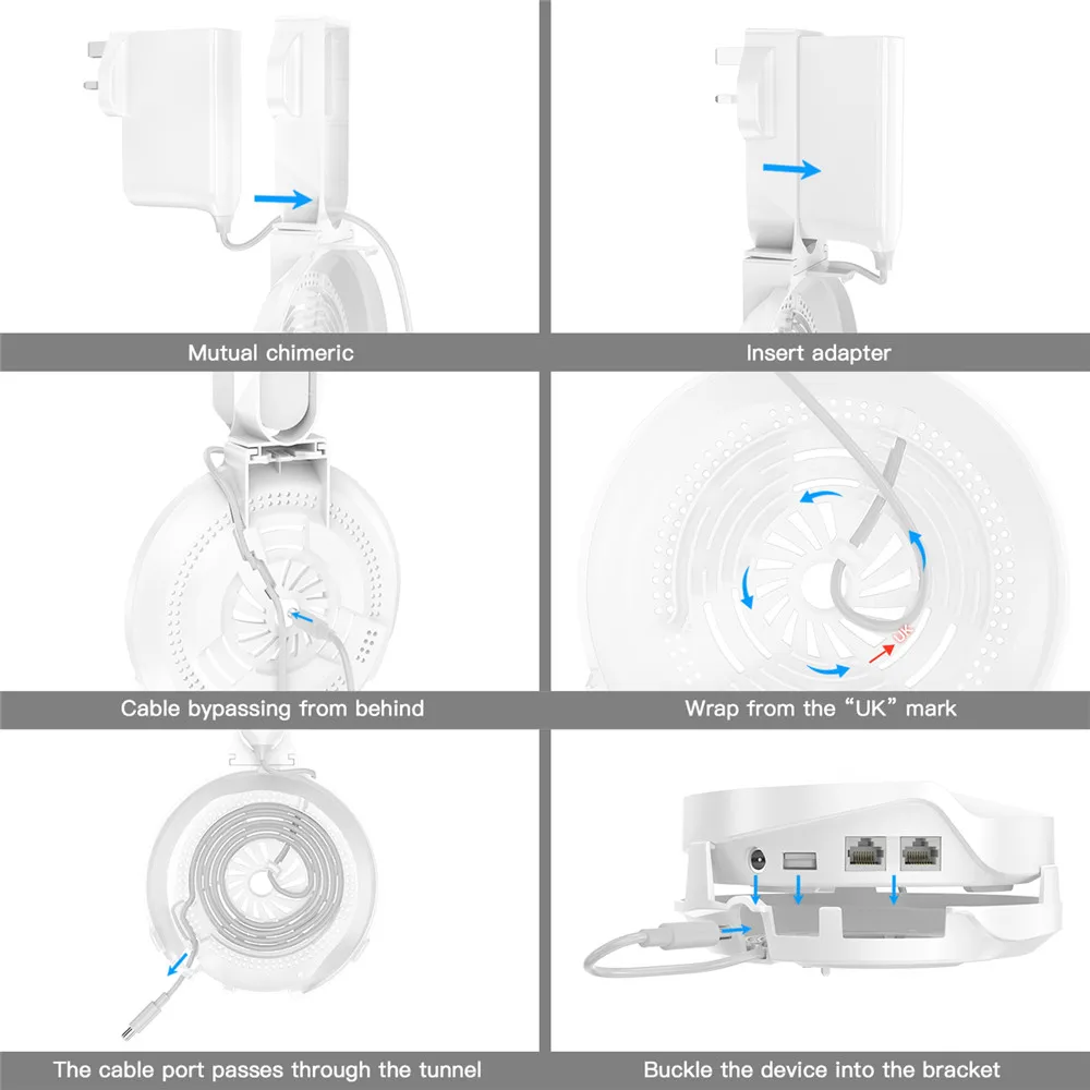 Suporte de parede compatível com tp-link deco