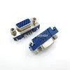 5 unids/lote DB15 DR15 3 filas azul puerto paralelo 15 Pin D Sub hembra 15 vías PCB 90 grados conector DB15 enchufe VGA adaptador ► Foto 1/2
