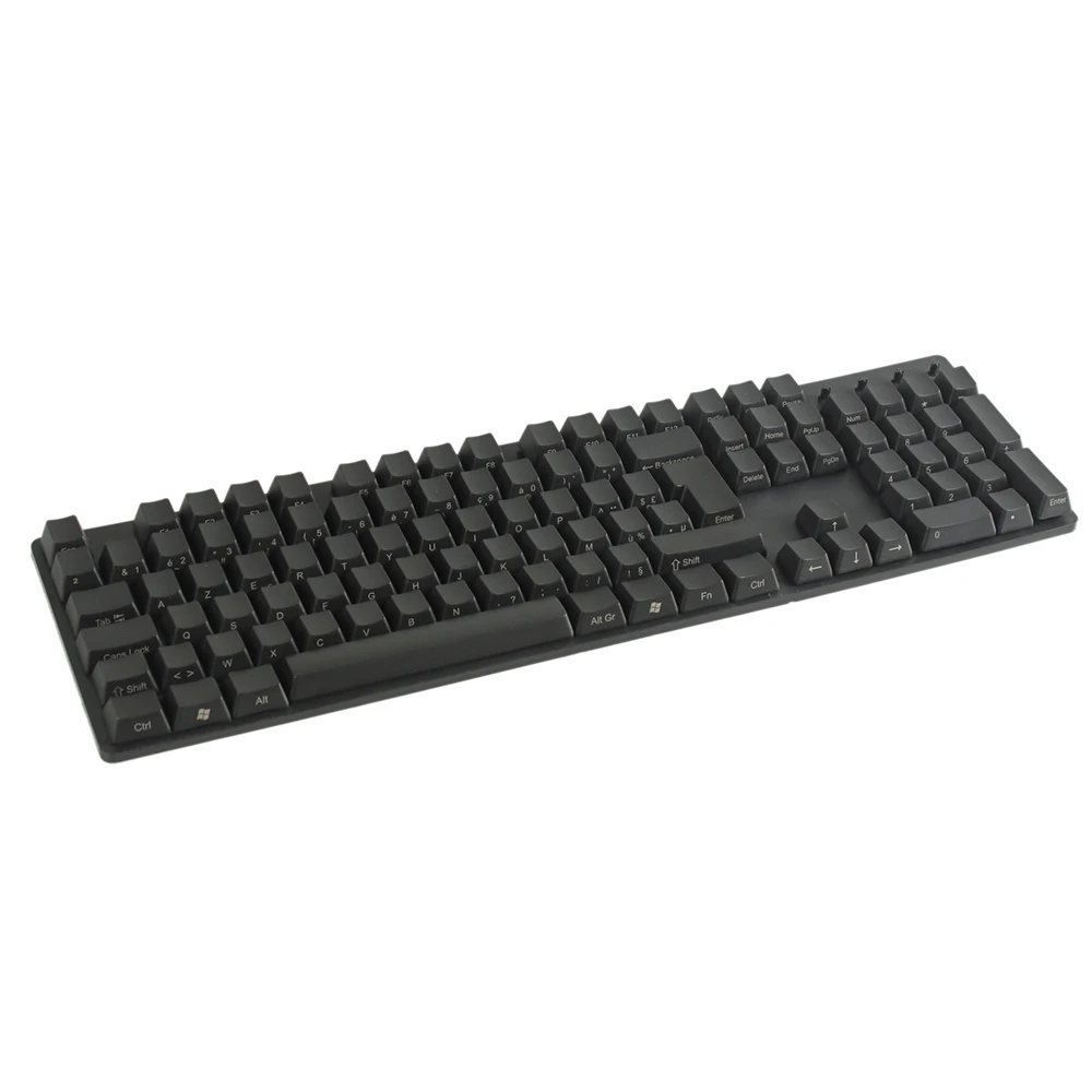 105 ключ боковой печати YMDK толстый PBT AZERTY французский ISO макет OEM профиль Keycap подходит для MX переключатели механическая клавиатура