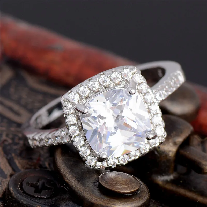hhyde new arrival clear huge cubic zircon stone square arround crystal wedding rings for - Huge Wedding Ring hhyde new arrival clear huge cubic zircon stone square arround crystal wedding rings for - Huge Wedding Ring