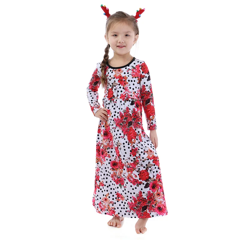 red dress black spots
