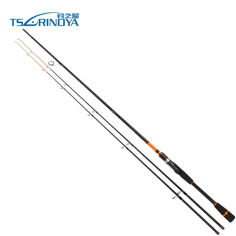 

TSURINOYA JOY TOGETHER 2.1m/2.4m 2 Tips(M/ML) 2 Sec Carbon Fiber Spinning Fishing Rod Stick Vara De Pesca Olta Fishing Tackle