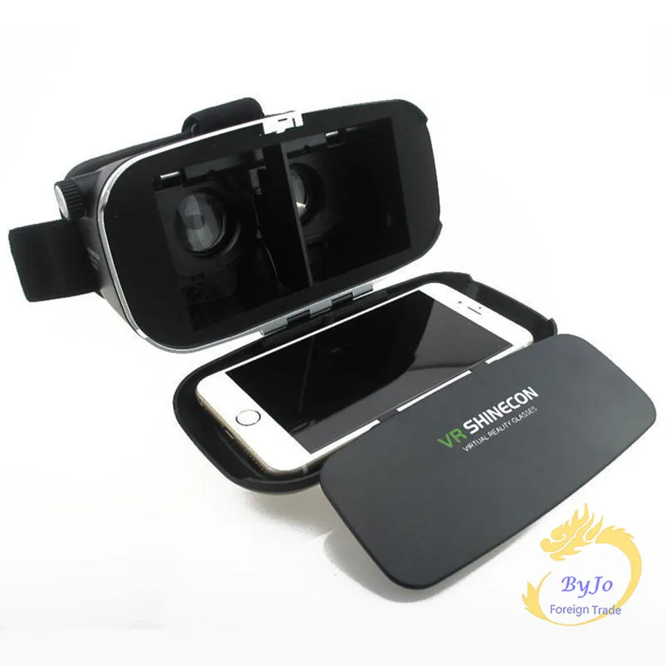 Google Cardboard 3D очки виртуальной реальности VR shinecon Pro Version умный беспроводной Bluetooth