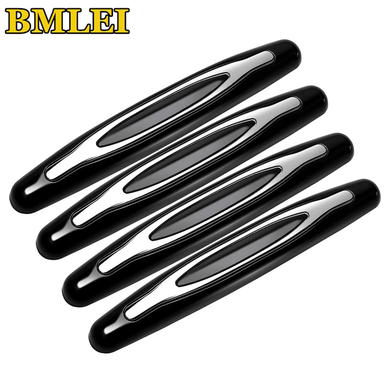

2018 New 4pcs Universal Car Door Side Protector Bumper Strips Decal SUV Body Decorative Anti-Collision Crash Bar Paste
