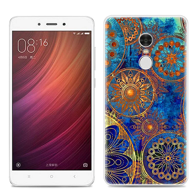 For Xiaomi redmi note 4X 32G Case Soft TPU Silicone Cover Cool Animal Cartoon Phone Case For Xiaomi redmi note 4 global version