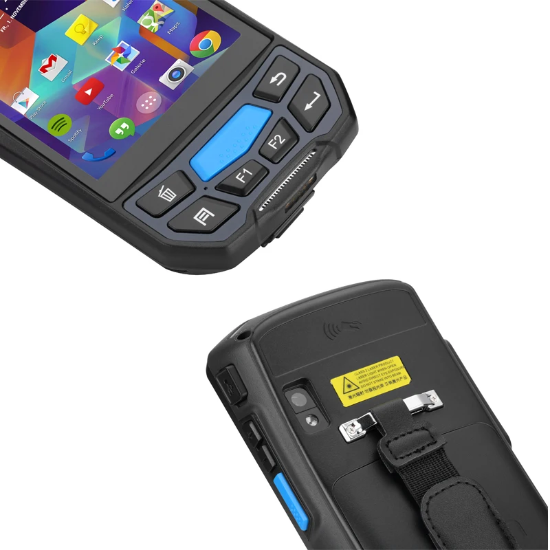 Android 7,0 портативный терминал PDA Беспроводной Wi-Fi Bluetooth сканер штрих-кода 1D 2D QR считыватель штрих-кода система сбора данных с Bluetooth PDA