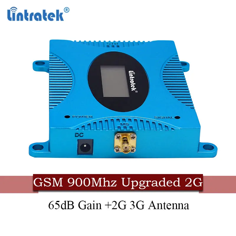 Прямая поставка Lintratek GSM повторитель 900 МГц 2G мини 65 дБ усиление усилитель