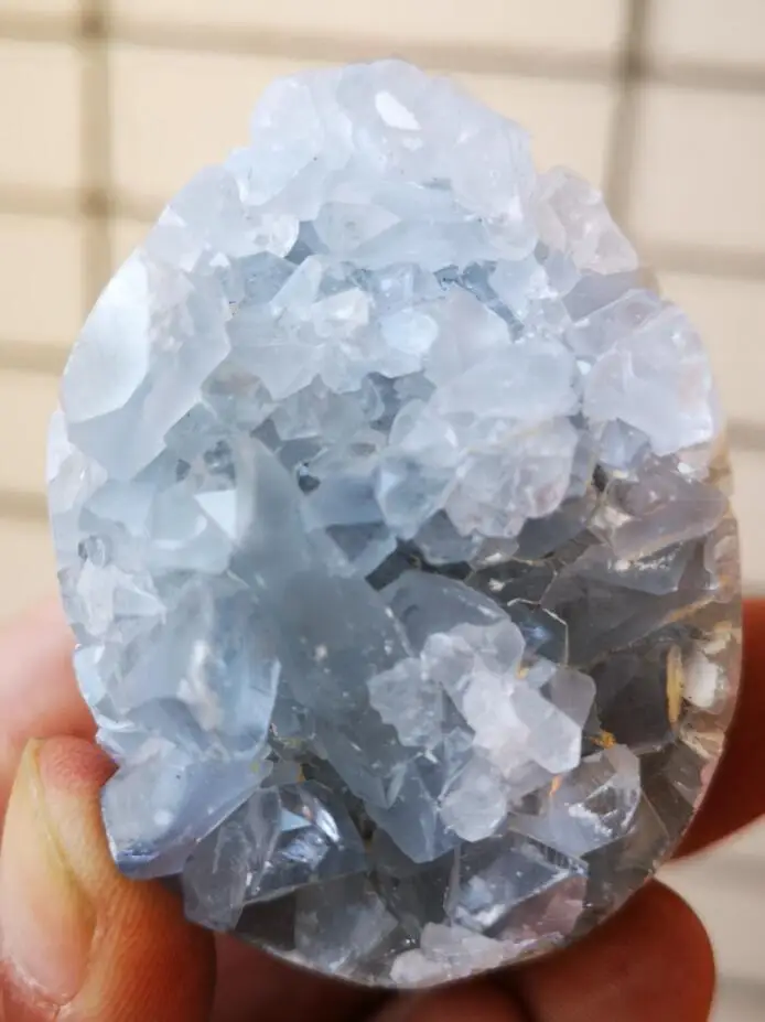 Природный Небесный геодезический кварц, кластерный кристалл с лечебным действием, образцы