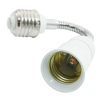 

Light Lamp Bulb Flexible Extension Converter E26 Socket 18cm Long