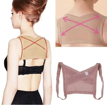 

Adjustable Shoulder Back Brace Posture Corrector Back Support Belt Correction Chest Brace Support Belt Shoulder Bandage Vest