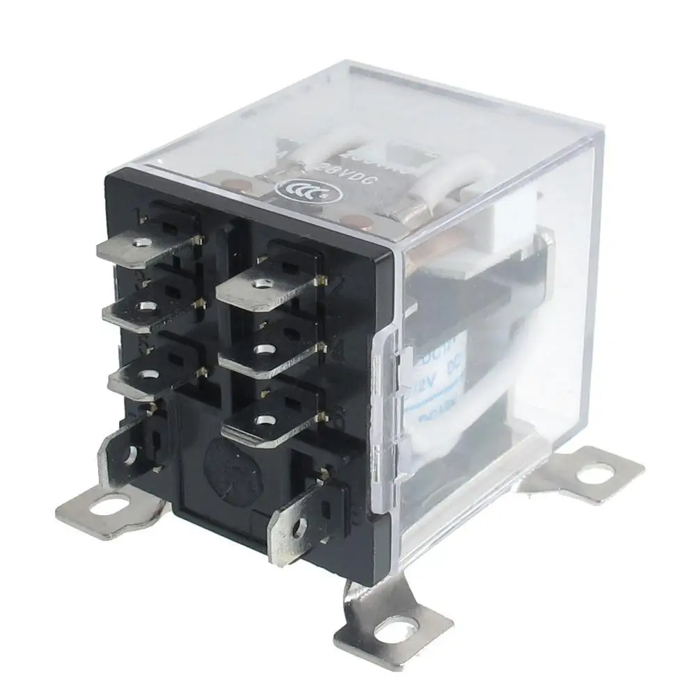 

IMC Hot JQX-12F 2Z DC 12V 30A DPDT General Purpose Power Relay 8 Pin