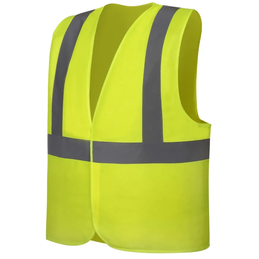 hot sell hook & loop and zipper closure reflective safety vestRunning