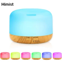 Essential Oil Diffuser 500ML Air Humidifier Aroma Lamp Aromatherapy Electric Ultrasonic Cool Mist Aroma Diffuser Mist Maker devisib essential oil diffuser 700ml air humidifier aroma lamp aromatherapy electric ultrasonic aroma diffuser mist maker