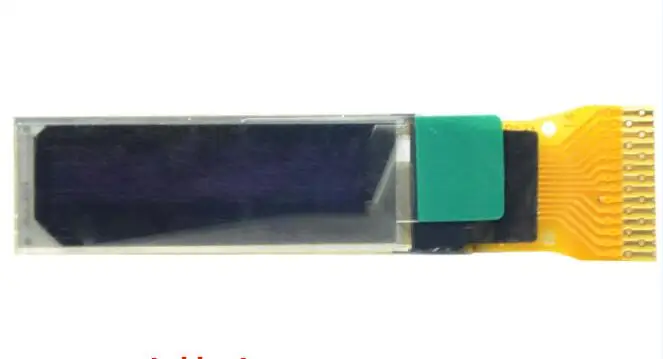 0 69 дюймовый 14PIN белый OLED экран SSD1306 Привод IC 96*16 интерфейс I2C | Оптоэлектронные