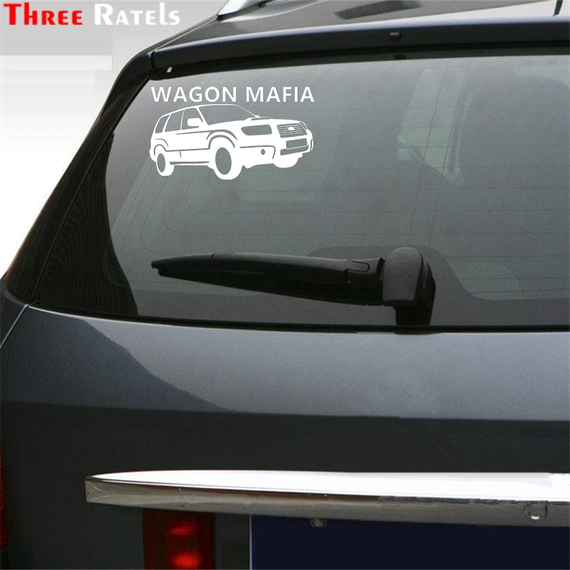 Three Ratels TZ 936# 12*21.2см 1 3 шт виниловые наклейки на авто wagon mafia for Subaru Forester для субару