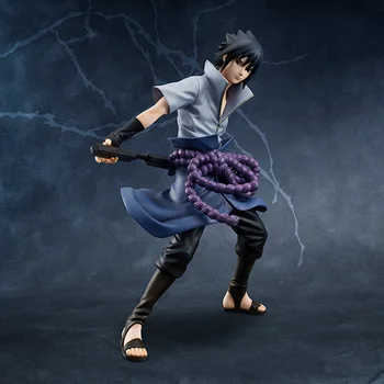 

Anime Naruto Shippuden Uchiha Sasuke PVC Action Figure Collectible Model Toy 8" 20cm Sasuke Toys
