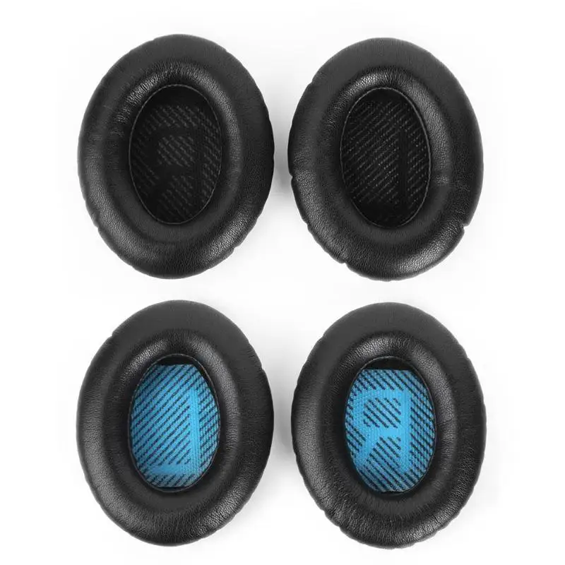 1 пара кожаных ушных подушечек из овчины Cusion для Bose QC15 для наушников, карты памяти поролоновые насадки для наушников Замена крышки для Bose quietкомфорт 15