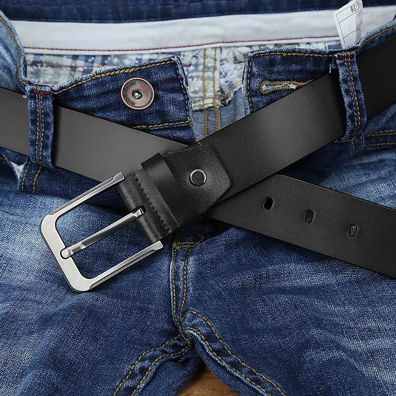 Catelles Strap Male Genuine Leather Belt For Men Belts 150cm Designer Black Belt High Quality ...