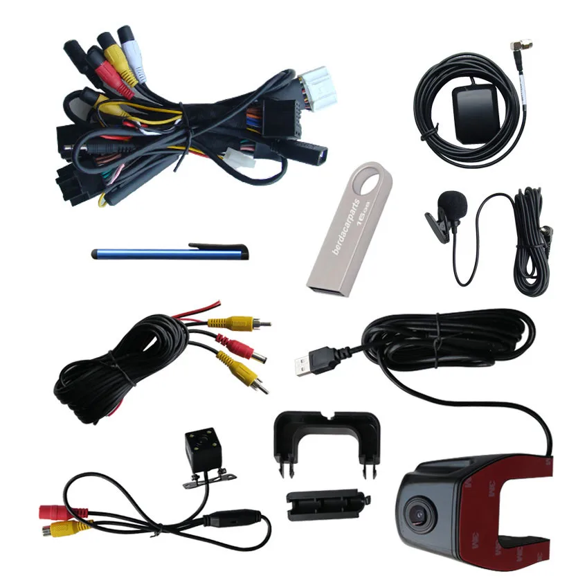 Clearance 6.2 inch Android 7.1 Touch Screen Car Video Player for Volvo S40 C30 C70 GPS Navigation with Vhicle DVR Rearview camera 11