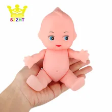 Boneca de bebê macia de simulação diy, brinquedos de banho emulados igupie, figura infantil de artesanato para crianças, recém-nascidos, menino, menina, presentes de aniversário