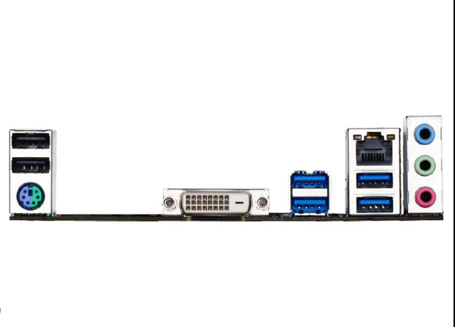 Оригинальная Материнская плата Gigabyte для inLGA 1151 DDR4 32 Гб USB2.0 USB3.0 DVI B150 б/у настольная