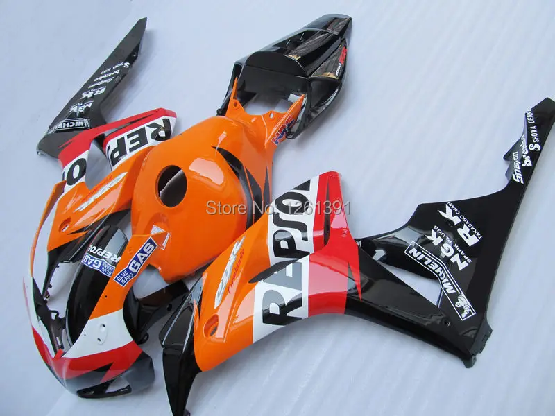OEM_qulaity инъекции Обтекатели для HONDA CBR1000RR 06 07 CBR1000 RR 2006 2007 CBR 1000RR Repsol наборы