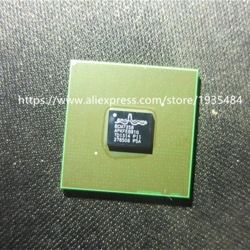 50 ШТ. BCM7358APKFEBB1G BGA BCM7358APK BCM7358 Новый оригинальной аутентичной хорошее качество 7358 |