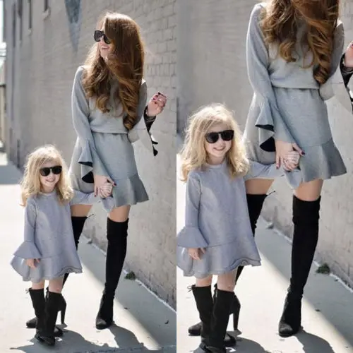 

Boho Mother Daughter Couple Clothes Parent-child dress Family Matching Outfits