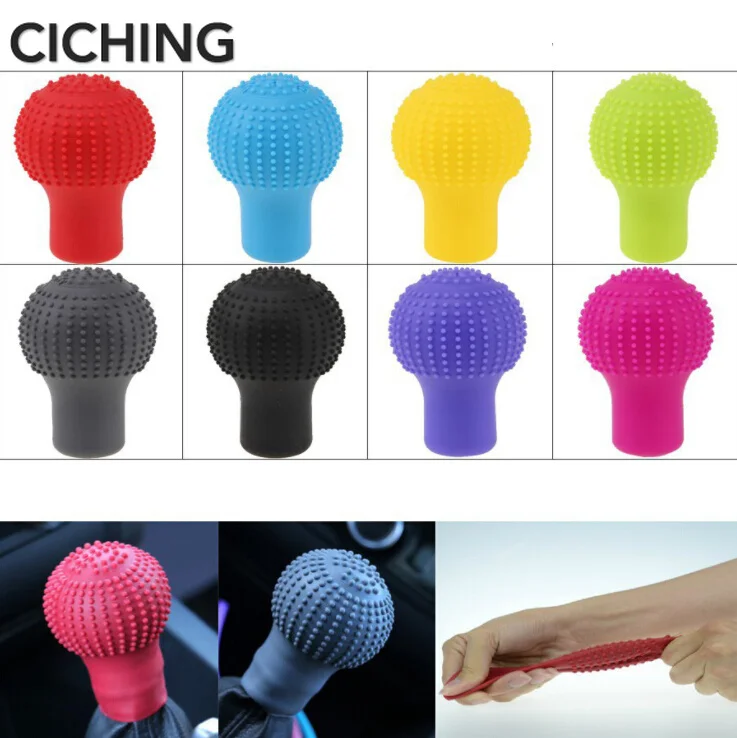 

Universal Gear Shift Collars Silicone Cover for audi a4 b5 megane 3 tucson renault clio 2 alfa romeo 159 audi q7 megane 2