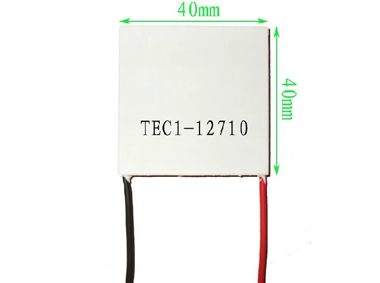 TEC1-12710 10А 40 мм* 40 мм Керамика полупроводниковый холодильное охлаждение Пельтье