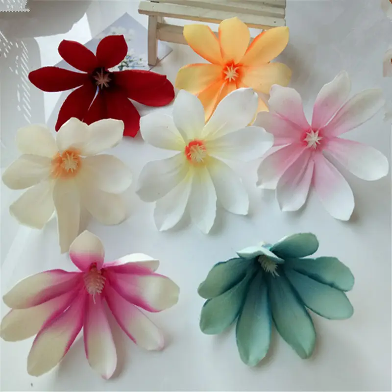 Красивый корейский венок из магнолии с цветами 12 шт.|flower hand|magnolia wreathhand flower |