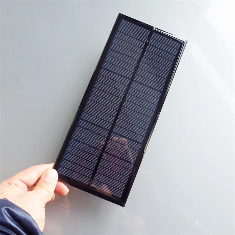 Fansaco 2.5W 12V Portable Solar Panel Polycrystalline Silicon DIY Battery Sunpower Power System Mini Cell 213*92MM | Электроника