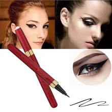 1 шт. подводка для глаз, жидкая ручка, стразы, быстросохнущая, модная, водостойкая, устойчивая к поту подводка для глаз, черная Профессиональная подводка для глаз