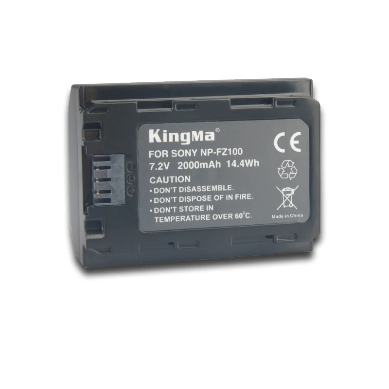 Зарядное устройство KingMa npfz100 + 3 шт. NP FZ100 Аккумулятор для камеры SONY A7m3 a7r3 A9/A9R 7RM3 Alpha 9