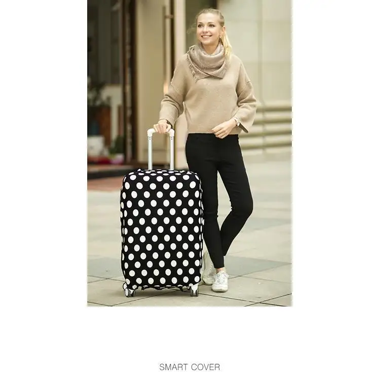 CelleCool High Qualit Luggage Cover Fashion Travel elasticity Dust cover Travel Luggage Protective Suitcase cover Trolley case